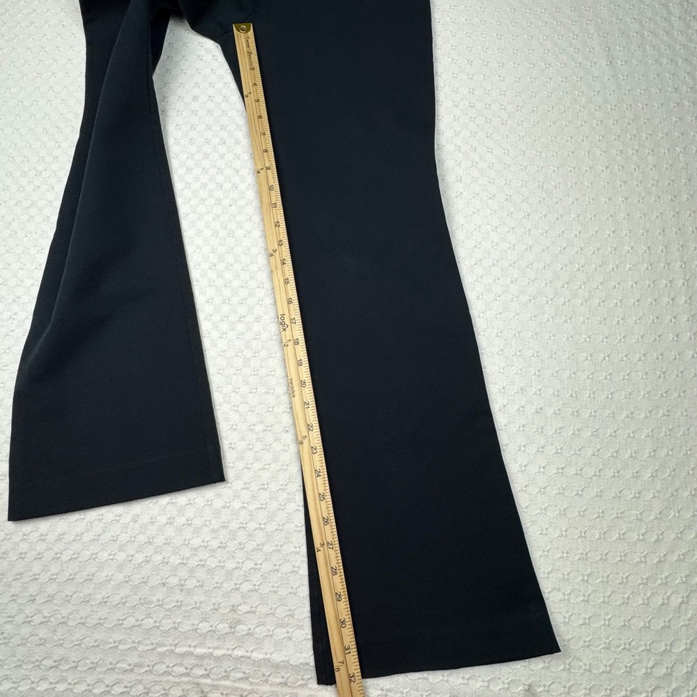 Lilly‎ Pulitzer Kidman Bi-Stretch Pants Women Size 10 Black Bootcut Quiet Luxury - Picture 9 of 13